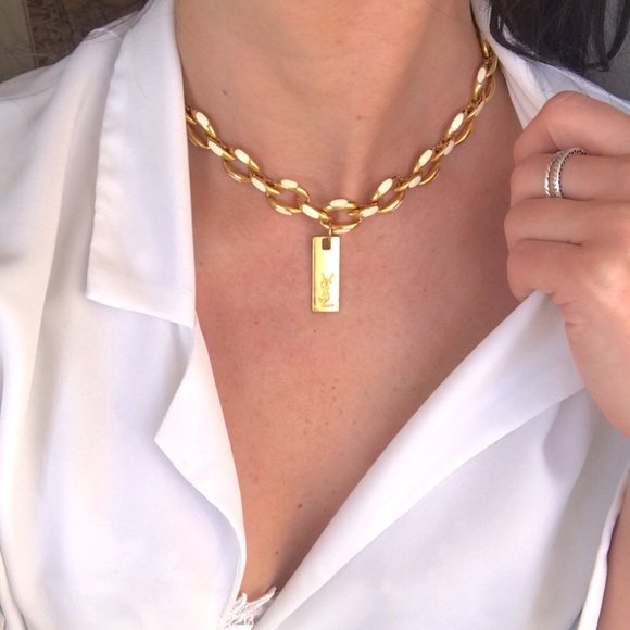 Yves Saint Laurent Jewelry - *Rare* Authentic YSL Pendant Necklace